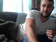 Stan Jerks Off in The Shower - Hairy Muscle